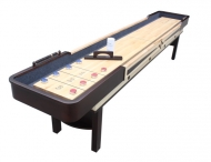 Merlot 12ft Shuffleboard Table - Espresso Finish